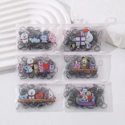 Gomita Silicona Cartuchera Bt21 B/n X12