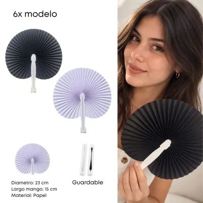 Abanico Guardable Plegable X12