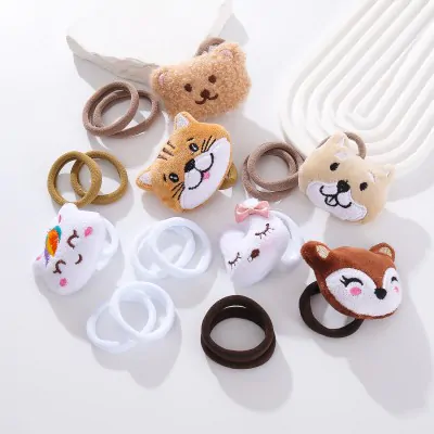 Colita Infantil Peluche Animalitos X12