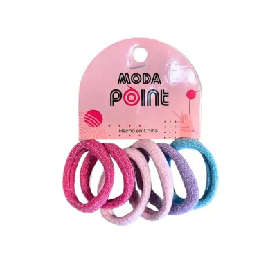 Colita Toalla Mini Brillo Pastel X12
