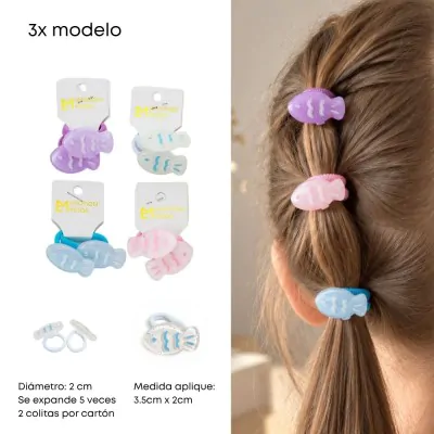 Set Colita Infantil Pez X12