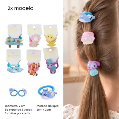 Set Colita Infantil Marino X12