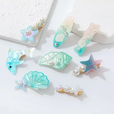 Set Pico Resina Oceano Marino X12