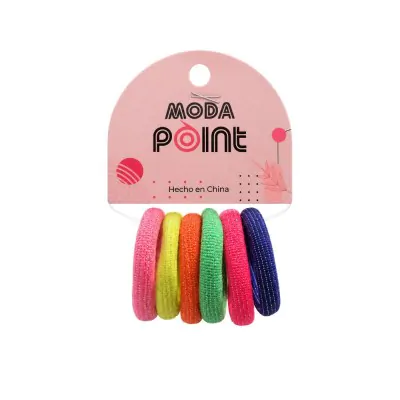Colita Toalla Mini Brillo Fluo X12