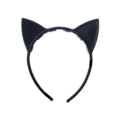 Vincha Gatito Kitty Cm Negro