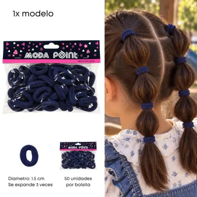 Colitas Mini Azul
