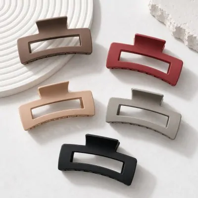 Broche Nylon 8cm Rectangulo Mate X12