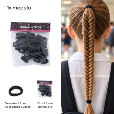 Colitas Mini Negro