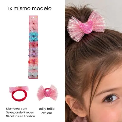 Colita Mono Gasa Rayada X10