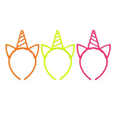 Vincha Unicornio Cm Fluo