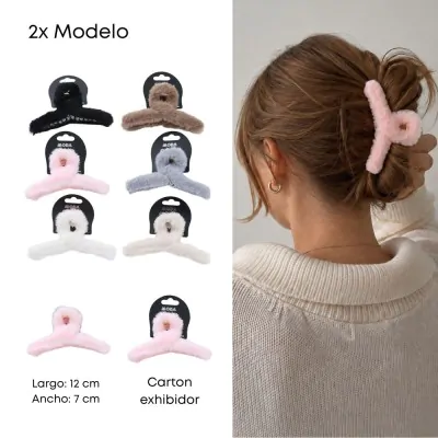 Broche Infinito Felpuda Lisa X12