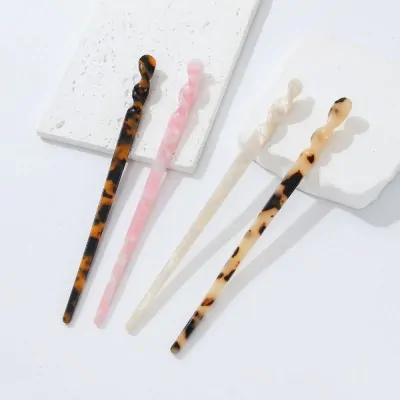 Palito Resina Ondulado - Basic X12
