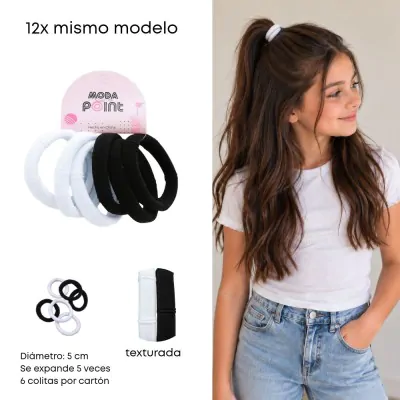 Colita Raya Doble -b X12