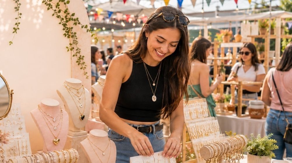 Cómo vender accesorios en ferias: Guía para armar tu stand