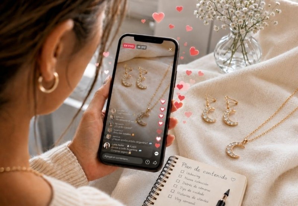 Cómo empezar a vender accesorios por redes sociales