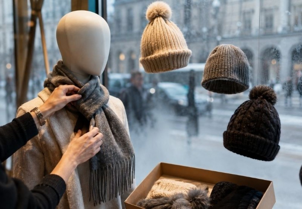 Cómo armar una vidriera de invierno que venda más