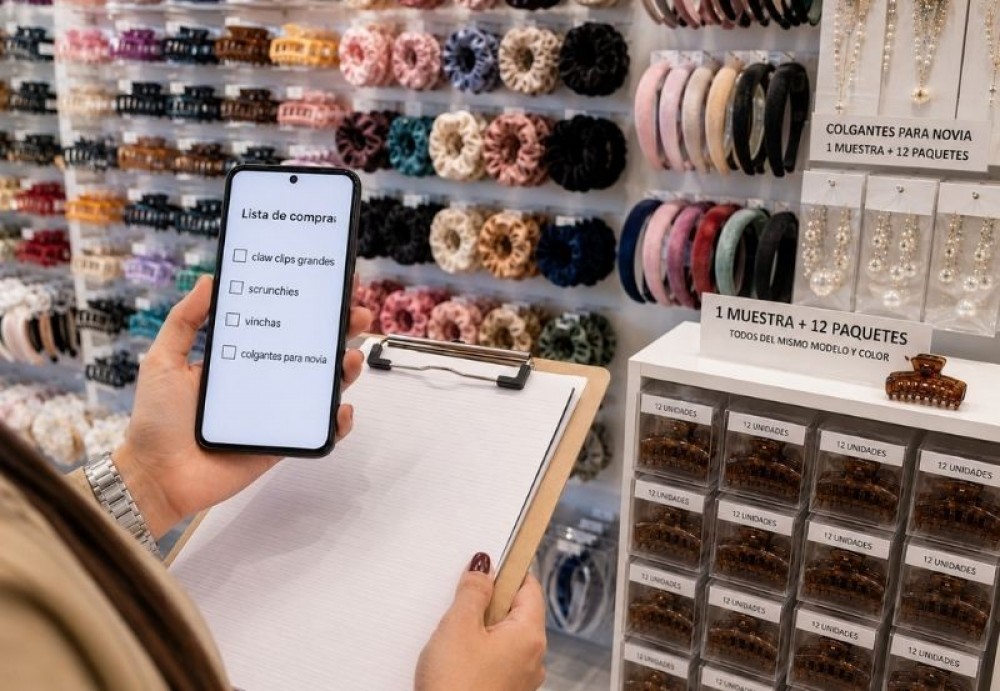 Accesorios de pelo por mayor en Once: qué hay y cómo comprar